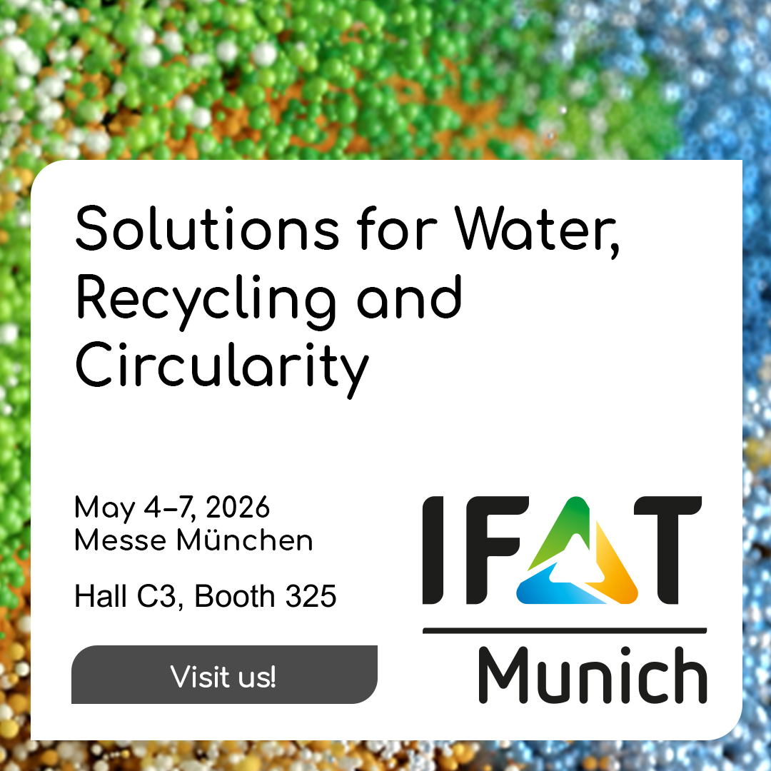 IFAT Munich 2026 - Solutions for Water, Recycling and Circularity
